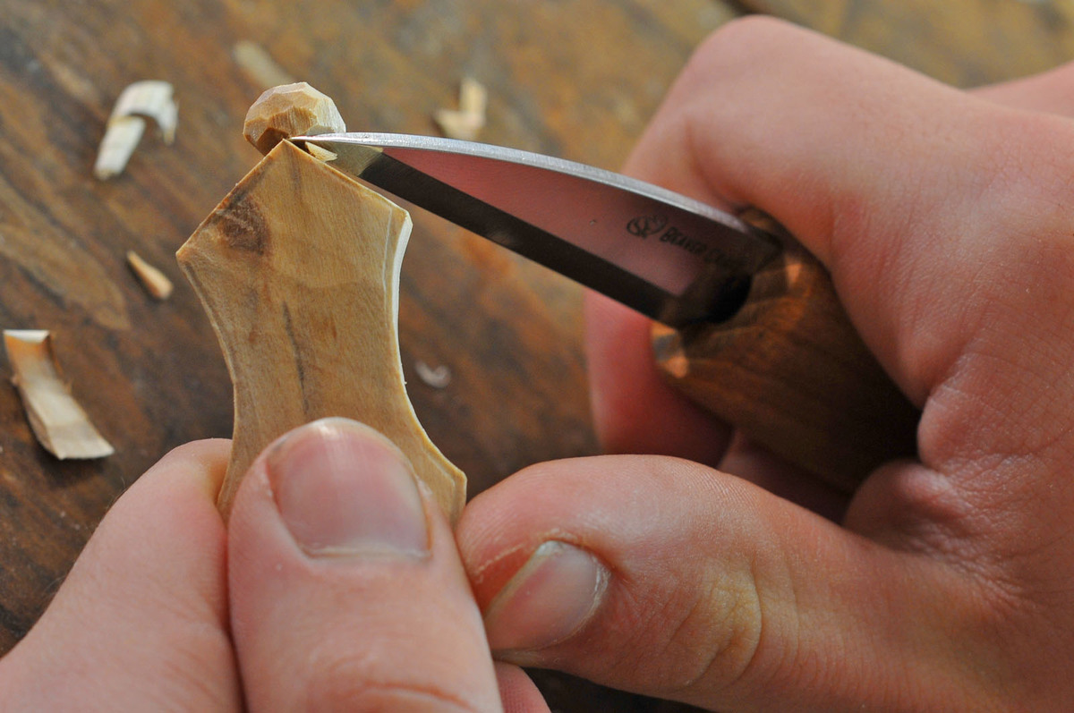 Jak vyříznout dřevěnou lžíci?